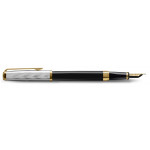 Waterman Exception Reflections of Paris Fountain Pen - Deluxe Black - Picture 1